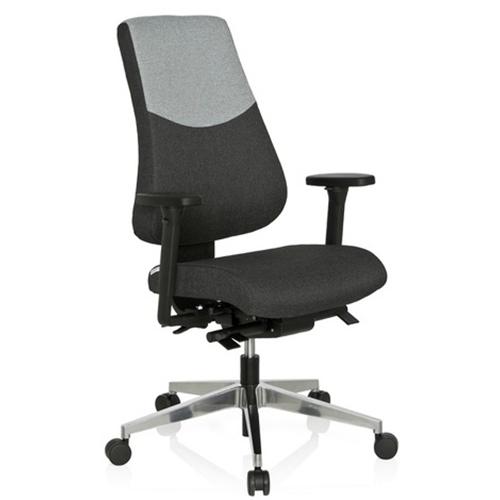 Sedie da ufficio ergonomiche - BEIRUT iimbottita,, in tessuto, bicolore