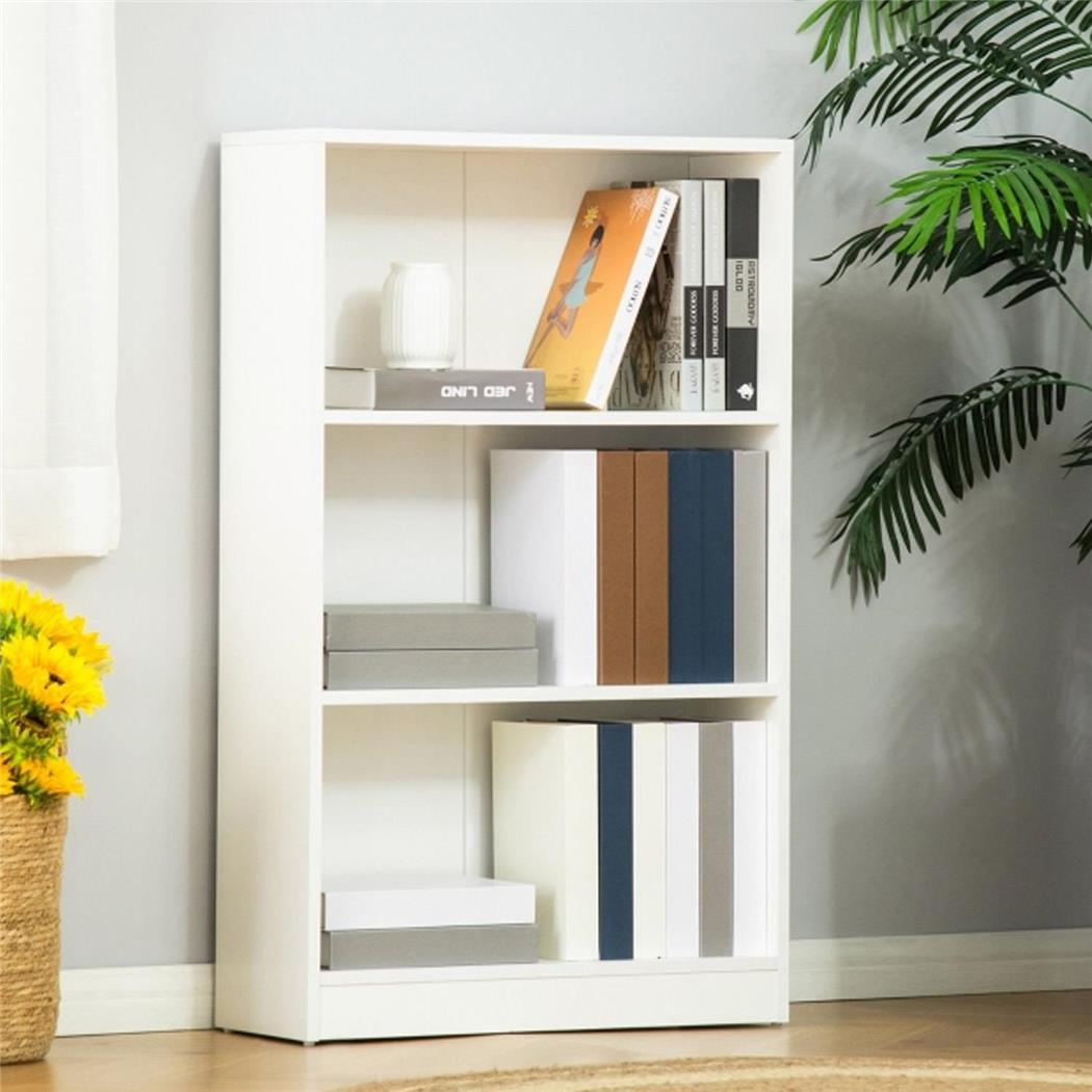 Libreria TOPYN, Design Moderno, 62,2x24x102,4 cm, In Bianco
