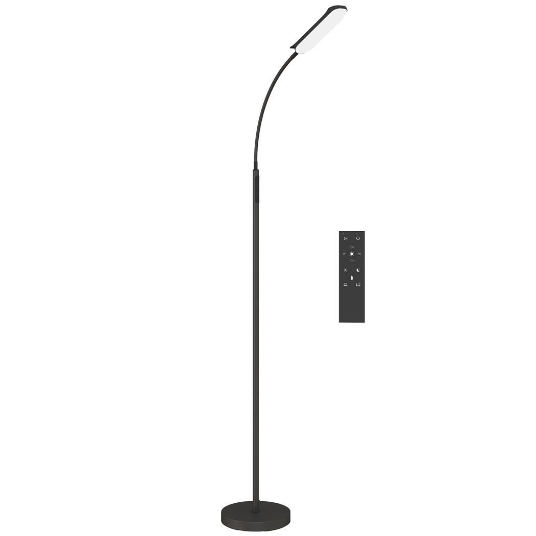 Lampada per Ufficio LIA, con Regolazione della Temperatura del Colore, in Nero