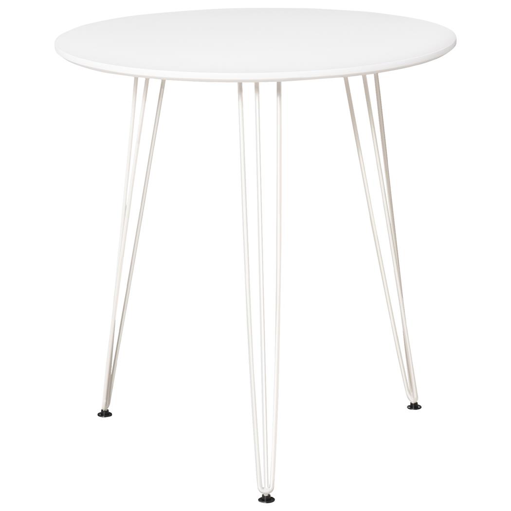 Tavolo per Sala Riunioni MIRTA, Stile Moderno, Piano in Legno colore Bianco