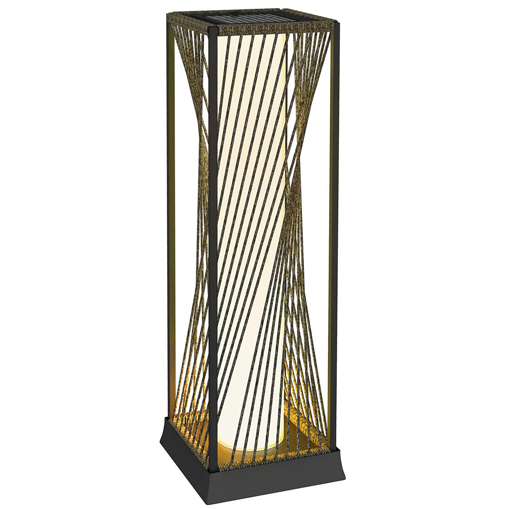 Lampada per Ufficio BRIO, Ideale per Esterni, Impermeabile, colore Nero