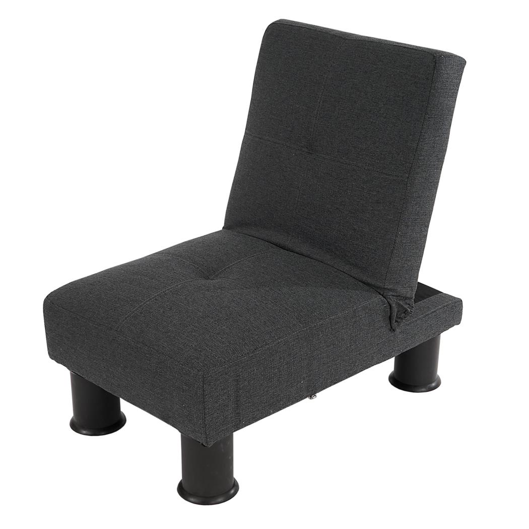 Modulo singolo CARLO, Versatile e Comodo, in Tessuto, colore Grigio Antracite