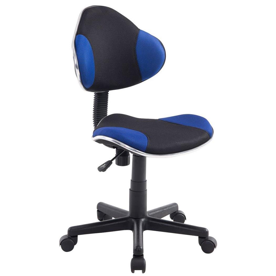 Sedia per Scrivania Ragazzi BASTER, Confortevole, Traspirante, Blu
