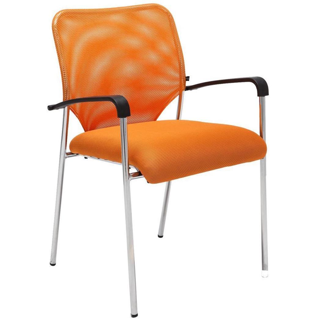 Sedia Sala d´Attesa JAMAICA, Tessuto a Rete, Arancione
