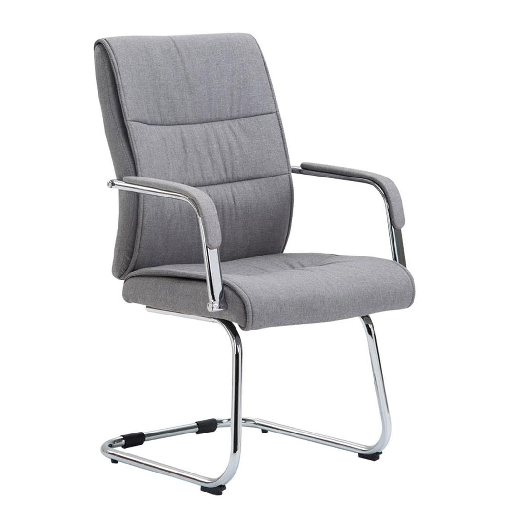 Sedia per Conferenza HIBERT TESSUTO, Schienale Oscillante, Grigio