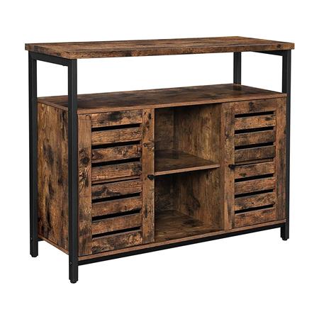 Mobiletto ARTEA, Stile Vintage, 100x35x81,5cm, in Legno colore Faggio