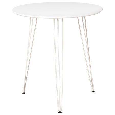 Tavolo per Sala Riunioni MIRTA, Stile Moderno, Piano in Legno colore Bianco